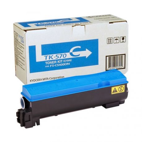 Toner Kyocera TK-570 Cyan 12000 Pages Toner Kyocera TK-570 Cyan 12000 Pages