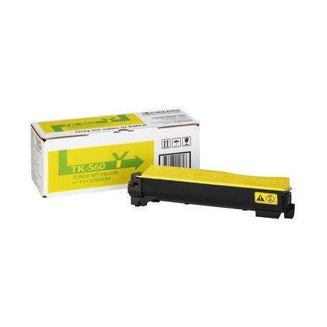 Toner Kyocera TK-560 Jaune 10000 Pages Toner Kyocera TK-560 Jaune 10000 Pages