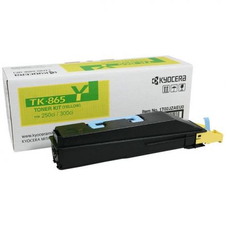 Toner Kyocera TK-865 Jaune 12000 Pages Toner Kyocera TK-865 Jaune 12000 Pages
