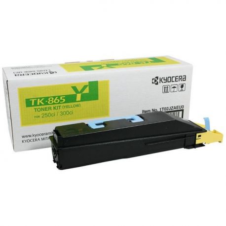 Toner Kyocera TK-865 Jaune 12000 Pages