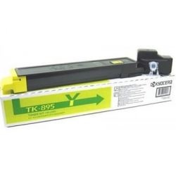 Toner Kyocera TK-895 Jaune 6000 Pages