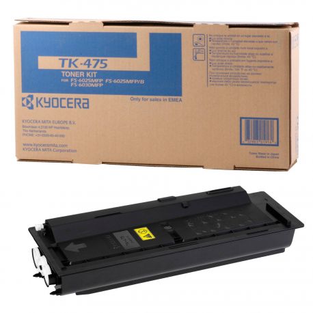 Toner Kyocera TK-475 Noir 15000 Pages Toner Kyocera TK-475 Noir 15000 Pages