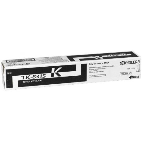 Toner Kyocera TK-8315 Noir 12000 Pages Toner Kyocera TK-8315 Noir 12000 Pages