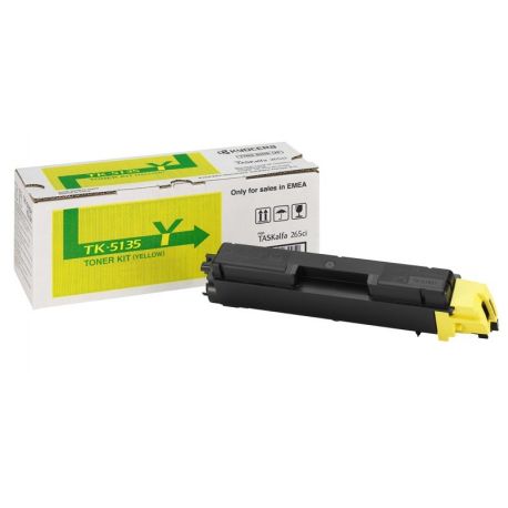 Toner Kyocera TK-5135 Jaune 5000 Pages Toner Kyocera TK-5135 Jaune 5000 Pages