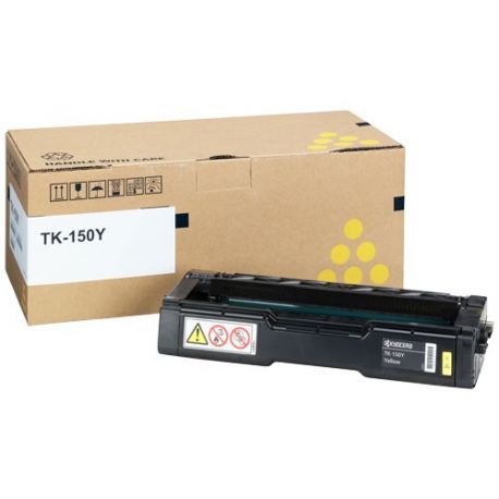 Toner Kyocera TK-150 Jaune 6000 Pages Toner Kyocera TK-150 Jaune 6000 Pages