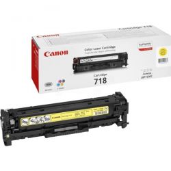 Toner Canon CRG-718 Jaune 2900 Pages