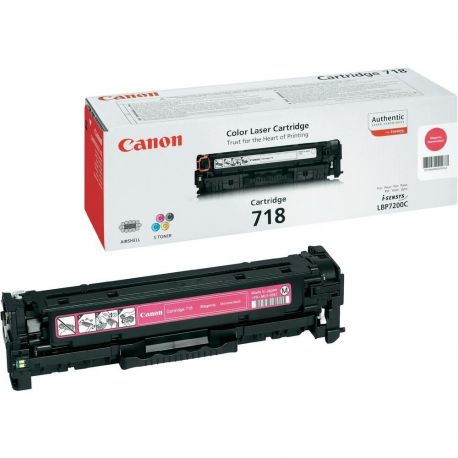 Toner Canon EP-718 Magenta 2900 Pages Toner Canon EP-718 Magenta 2900 Pages