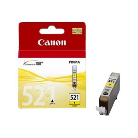 Cartouche Canon CLI-521 Jaune 9ML Cartouche Canon CLI-521 Jaune 9ML