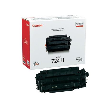 Toner Canon CRG-724H Noir 12500 Pages Toner Canon CRG-724H Noir 12500 Pages