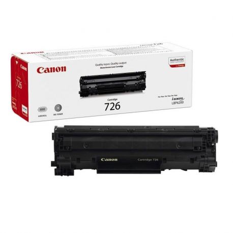 Toner Canon CRG-726 Noir 2100 Pages Toner Canon CRG-726 Noir 2100 Pages