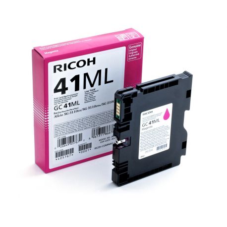Cartouche Ricoh GC-41ML Magenta 600 Pages Cartouche Ricoh GC-41ML Magenta 600 Pages