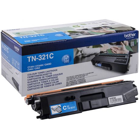 Toner Brother TN-321 Cyan 1500 Pages Toner Brother TN-321 Cyan 1500 Pages