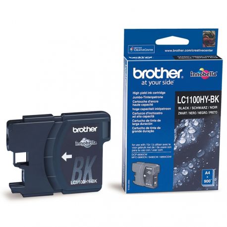 Cartouche Brother LC1100 Noire 900 Pages Cartouche Brother LC1100 Noire 900 Pages