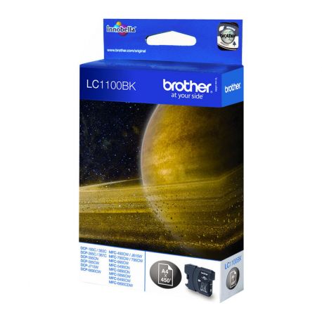Cartouche Brother LC-1100 Noire 450 Pages Cartouche Brother LC-1100 Noire 450 Pages