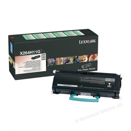 Toner Lexmark X264H11G Noir 9000 Pages