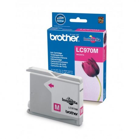 Cartouche Brother LC970 Magenta 300 Pages Cartouche Brother LC970 Magenta 300 Pages