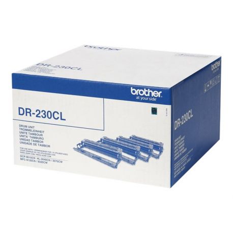 Tambour Brother DR230CL - Pack de 4 - Noir et Couleurs 15000 Pages Tambour Brother DR230CL - Pack de 4 - Noir et Couleurs 15000 Pages