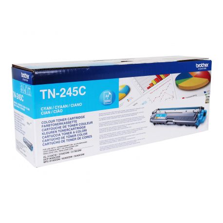 Toner Brother TN-245 Cyan 2200 Pages Toner Brother TN-245 Cyan 2200 Pages