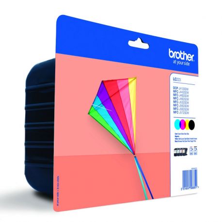 Cartouche Brother LC-223 - Pack de 4 - Noire et Couleurs 550 Pages Cartouche Brother LC-223 - Pack de 4 - Noire et Couleurs 550 Pages