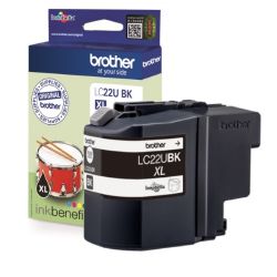 Cartouche Brother LC22U Noire 2400 Pages