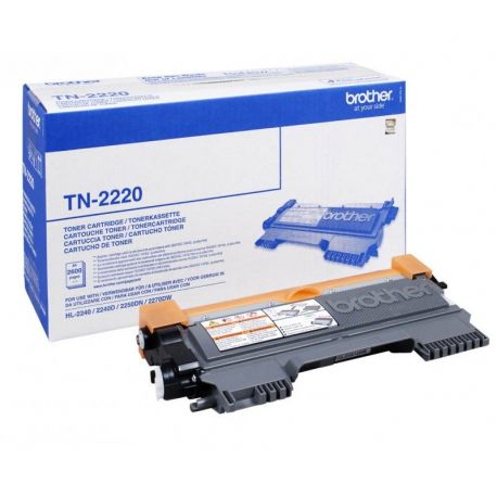 Toner Brother TN-2220 Noir 2600 Pages Toner Brother TN-2220 Noir 2600 Pages