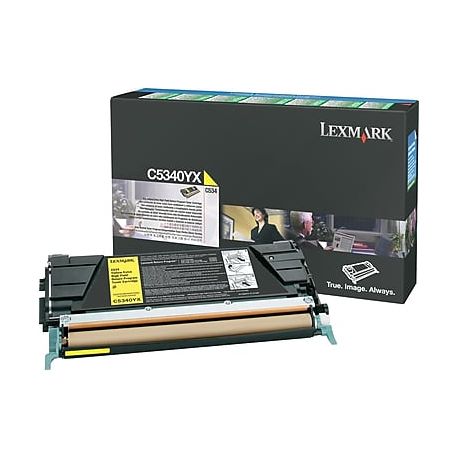 Toner Lexmark C5340YX Jaune 7000 Pages