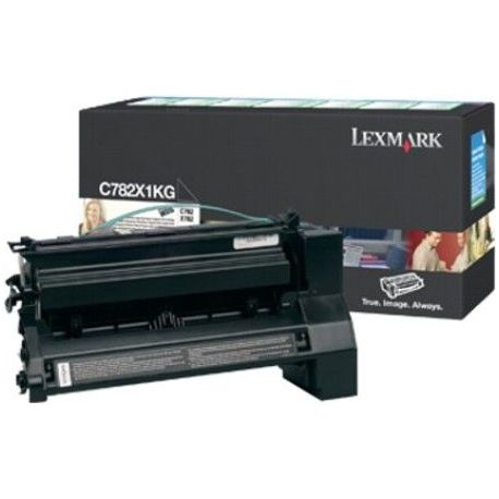 Toner Lexmark C782X1KG Noir 15000 Pages Toner Lexmark C782X1KG Noir 15000 Pages