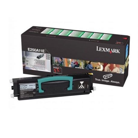 Toner Lexmark E250A11E Noir 3500 Pages Toner Lexmark E250A11E Noir 3500 Pages