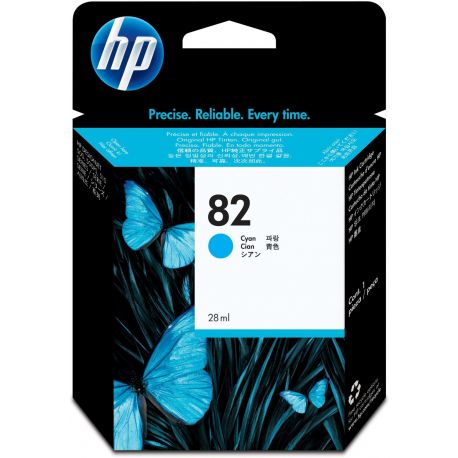Cartouche Hp N°82 Cyan 69ML Cartouche Hp N°82 Cyan 69ML