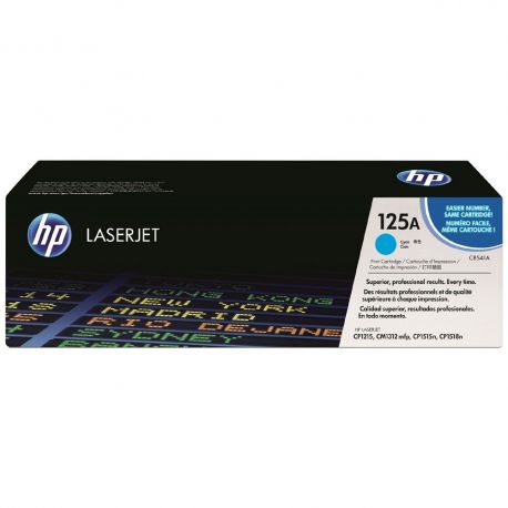 Toner Hp N°125A Cyan 1400 Pages Toner Hp N°125A Cyan 1400 Pages