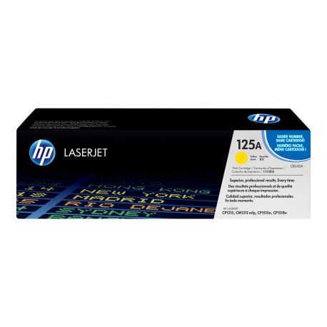 Toner Hp N°125A Jaune 1400 Pages Toner Hp N°125A Jaune 1400 Pages