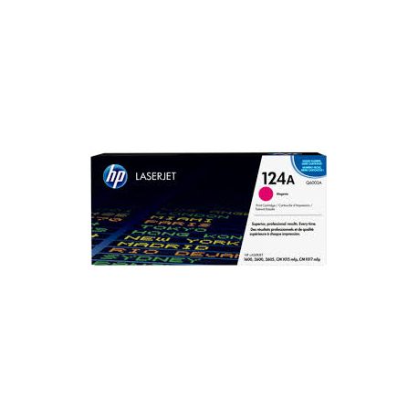 Toner Hp N&deg;124A Magenta 2000 Pages
