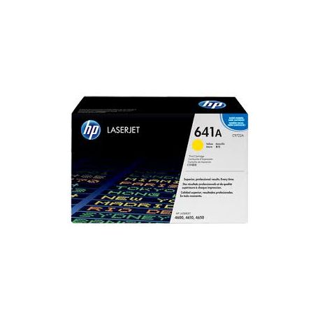 Toner Hp N°641A Jaune 8000 Pages