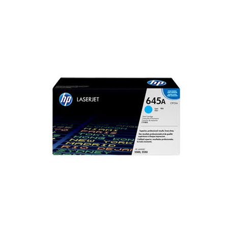 Toner Hp N°645A Cyan 12000 Pages Toner Hp N°645A Cyan 12000 Pages