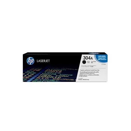 Toner Hp N°304A Pour CP-2025 Noir 3500 Pages Toner Hp N°304A Pour CP-2025 Noir 3500 Pages