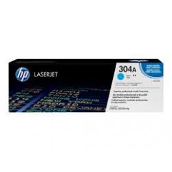 Toner Hp N°304A Pour CP-2025 Cyan 2800 Pages