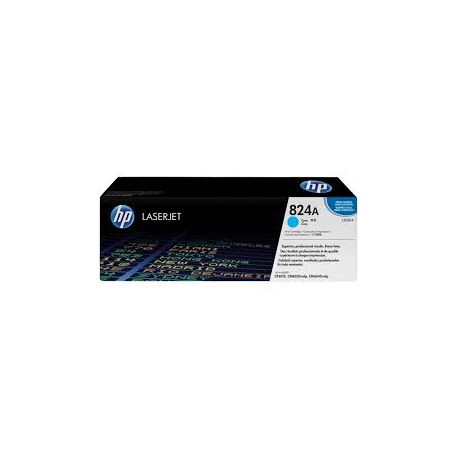 Toner Hp N°824A Cyan 21000 Pages Toner Hp N°824A Cyan 21000 Pages