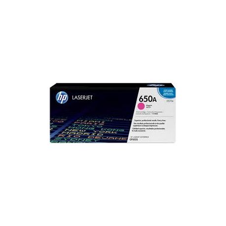 Toner Hp N°650A Magenta 15000 Pages Toner Hp N°650A Magenta 15000 Pages