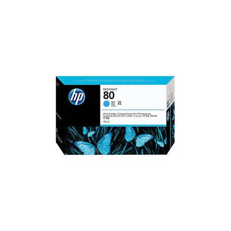 Cartouche Hp N°80 Cyan 2200 Pages