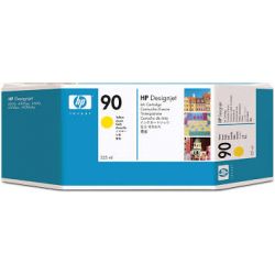 Cartouche Hp N°90 Jaune 225ML