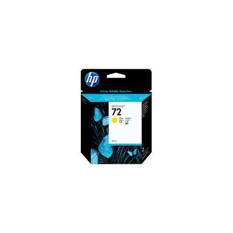 Cartouche Hp N°72 Jaune 69ML