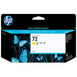 Cartouche Hp N°72 Jaune 130ML