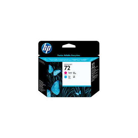 Tête d'impression Hp N°72 Magenta et Cyan 130ML