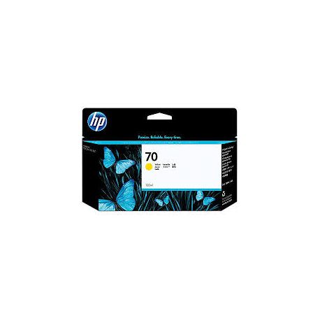 Cartouche Hp N°70 Jaune 130ML