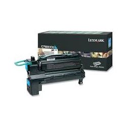 Toner Lexmark C792X1CG Cyan 20000 Pages