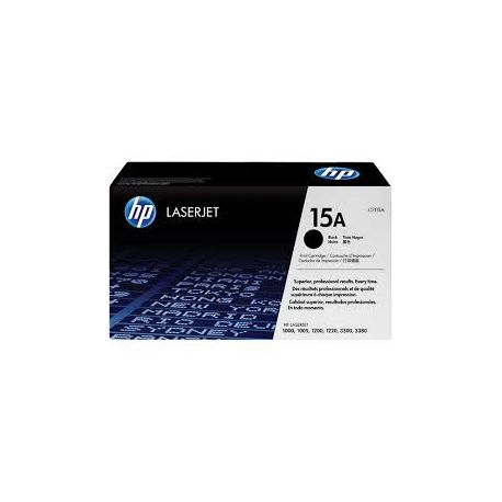Toner Hp N°15A Noir 2500 Pages Toner Hp N°15A Noir 2500 Pages