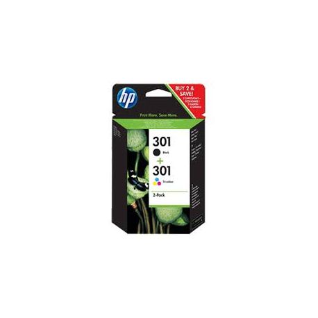 Cartouche Hp N°62 Noire et Couleurs 200 Pages Cartouche Hp N°62 Noire et Couleurs 200 Pages