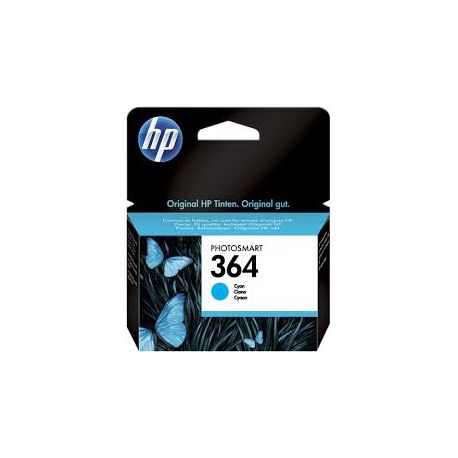 Cartouche Hp N°364 Cyan 300 Pages Cartouche Hp N°364 Cyan 300 Pages