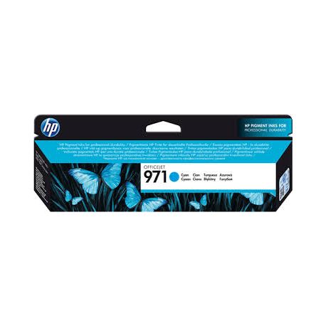 Cartouche Hp N°971 Cyan 2500 Pages Cartouche Hp N°971 Cyan 2500 Pages