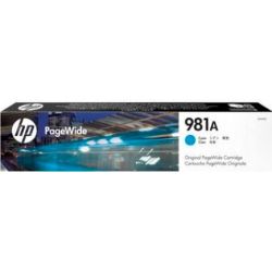 Cartouche Hp N°981A Cyan 6000 Pages